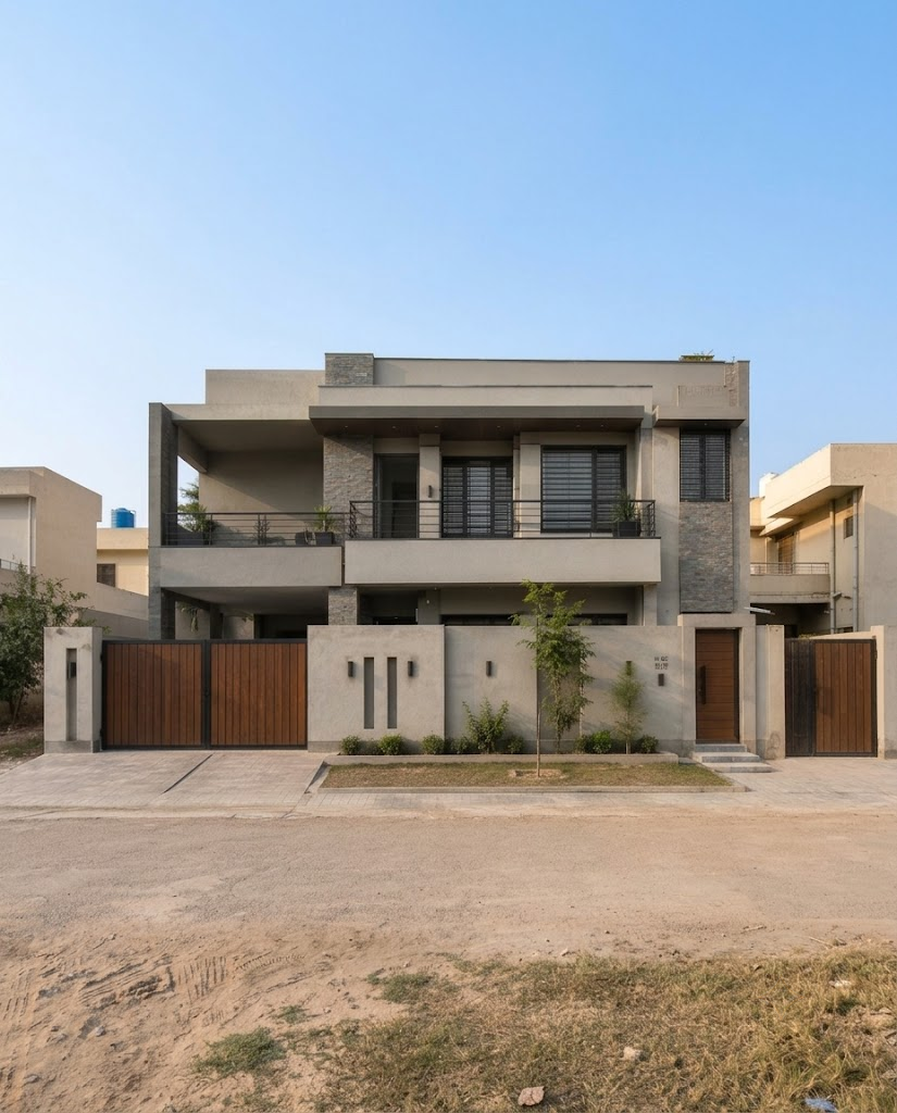 Contemporary Industrial Villa