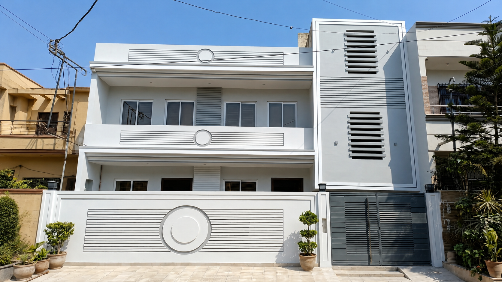 Modern Geometric House